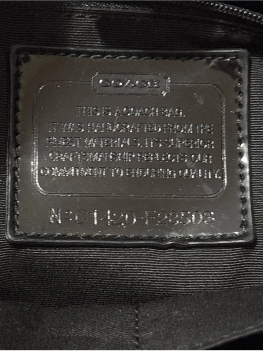 Coach shoulder bag